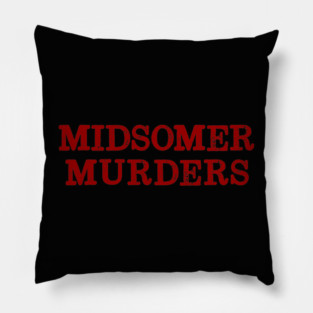 Midsomer Murders (Red) Pillow