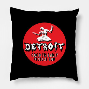 Detroit Fun Pillow