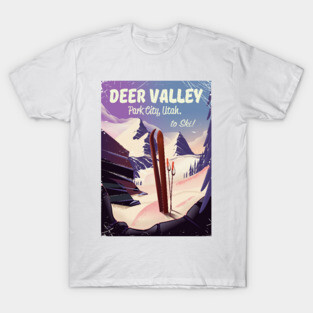 Deer Valley Park City Utah USA T-Shirt