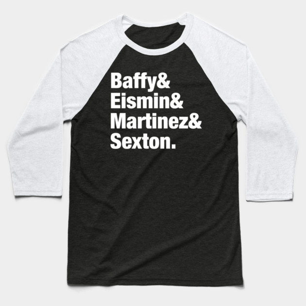 Stern Pinball John Wick Design Team Baseball T-Shirt by DRI374