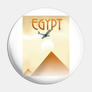 Egypt Travel poster Pin