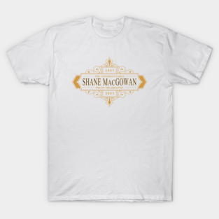 ZZ Shane MacGowan 1957 2023 Music D110 T-Shirt