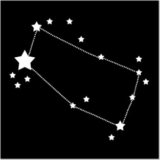 Gemini Stars Zodiac Constellation Posters and Art