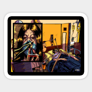 Psychic Teenage Bloodbath "See Ya Later Charlie-Gator" Susan Ward illustration (digital) Sticker