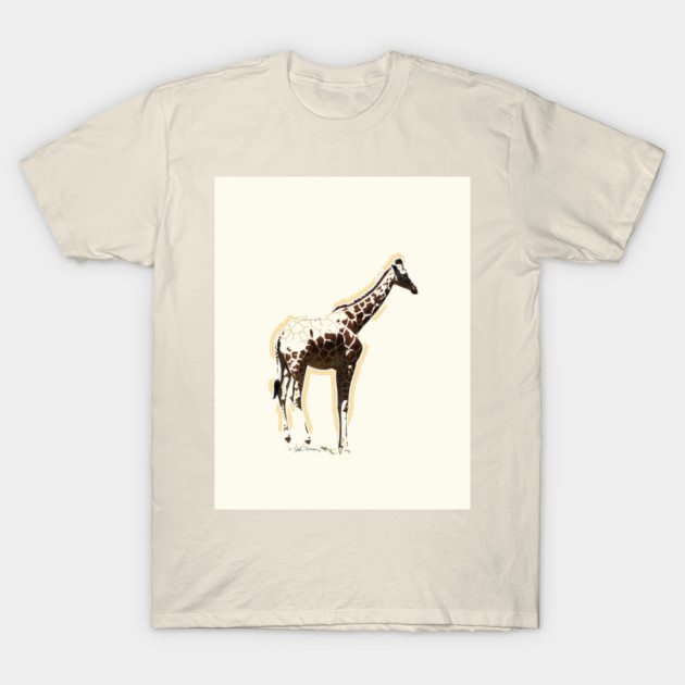 Giraffe Fading T-Shirt by ButterflyInTheAttic
