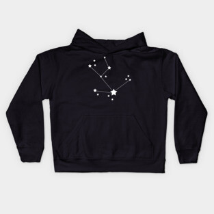 Taurus Stars Zodiac Constellation Kids Hoodie