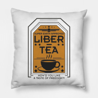 Helldivers LiberTea Pillow