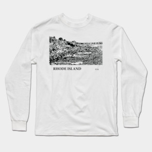 Rhode Island USA Long Sleeve T-Shirt