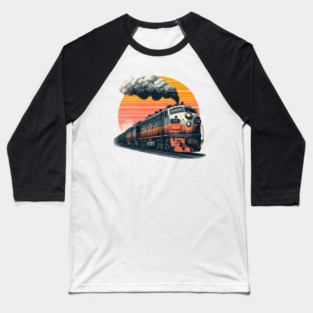 Locomotive Baseball T-Shirt