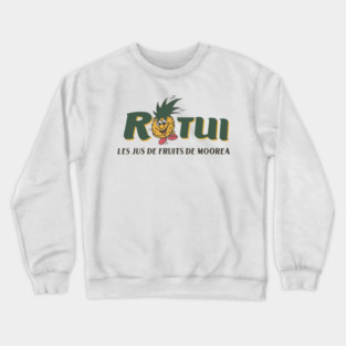 Rotui Les Jus de Fruits de Moorea Tahiti French Polynesia Crewneck Sweatshirt