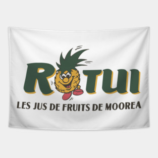 Rotui Les Jus de Fruits de Moorea Tahiti French Polynesia Tapestry