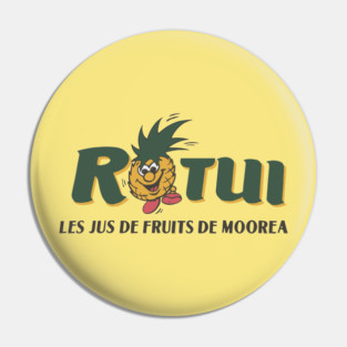 Rotui Les Jus de Fruits de Moorea Tahiti French Polynesia Pin