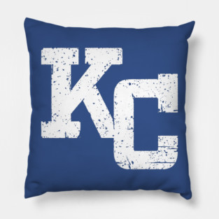 Vintage KC distressed Pillow