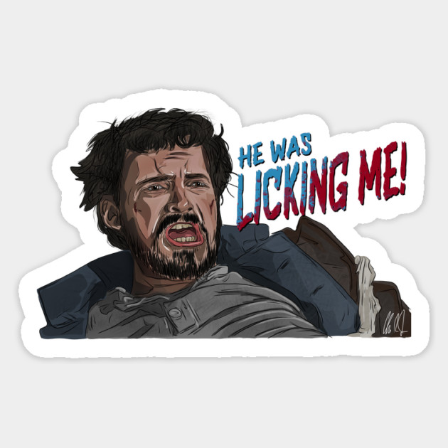 Ravenous: He Was Licking Me Magnet by 51Deesigns