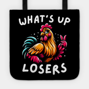 What's Up Losers Tote