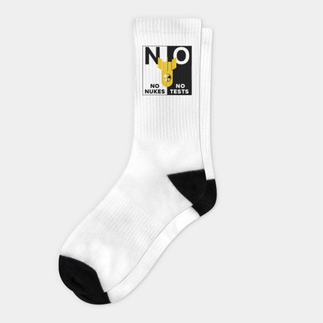 No Nukes Socks by Timeless Chaos