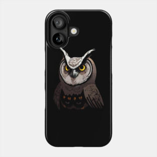 Owl Art Phone Case