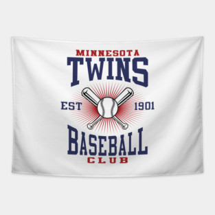 Minnesota Twins Baseball Club Tapestry