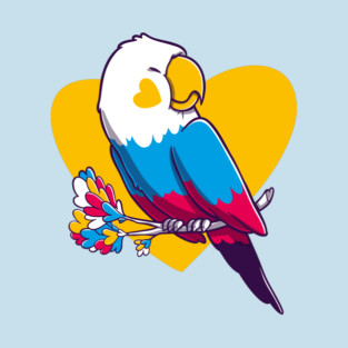 Jack Whistle Parrot T-Shirt