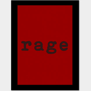 Rage Posters and Art