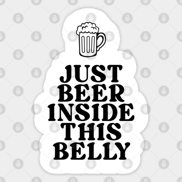Beer Belly Sticker by TurnEffect
