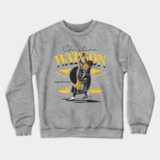 Christian Watson Green Bay Catch Crewneck Sweatshirt