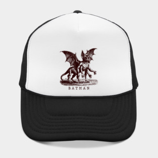 Vintage Batman Parody Design Hat