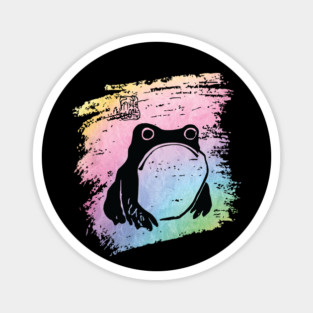 Grumpy Matsumoto Hoji Frog Toad Magnet