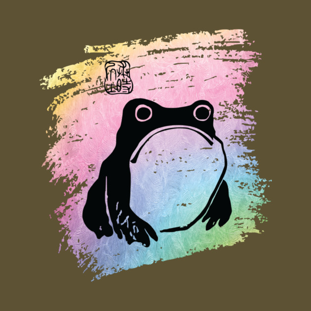 Grumpy Matsumoto Hoji Frog Toad by The WYLD Tribe