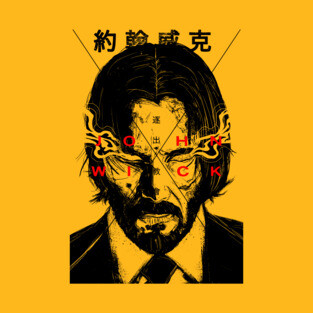 John Wick (Smoking Eyes) T-Shirt