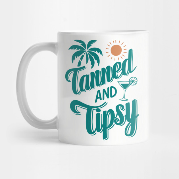 Tanned and Tipsy Tropical Beach Babe by Anticorporati