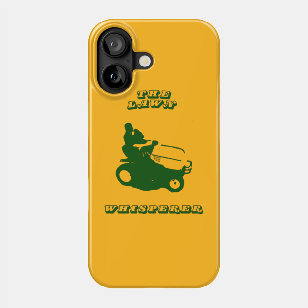 The Lawn Whisperer Phone Case by DonWillisJrArt