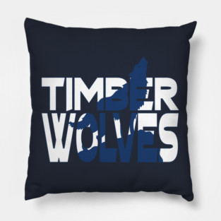 Timberwolves Pillow