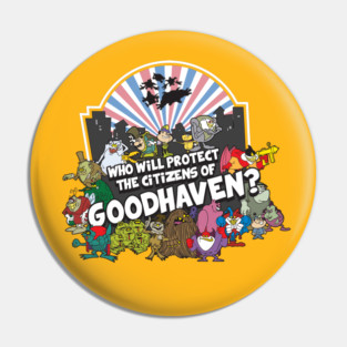 Mighty Heroes Villains Pin