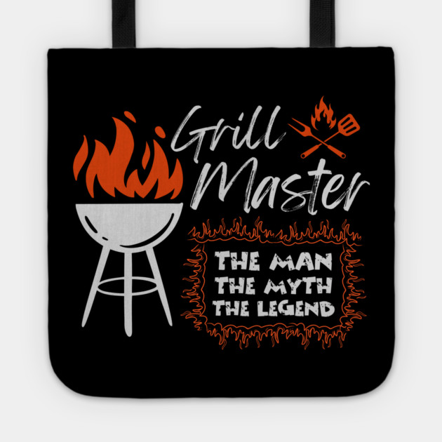Dad Grill Master Father's Day 4th Of July Tote by The WYLD Tribe