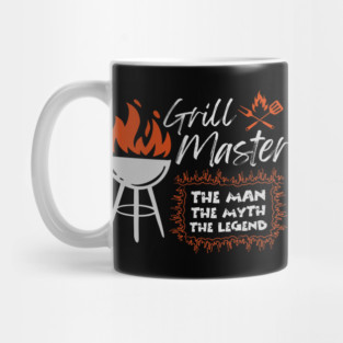 Dad Grill Master Father's Day 4th Of July Mug
