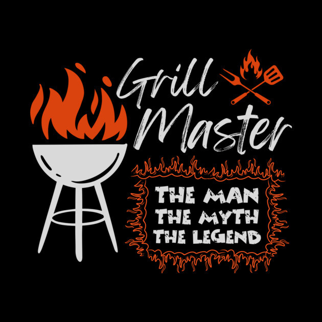 Dad Grill Master Father's Day 4th Of July by The WYLD Tribe