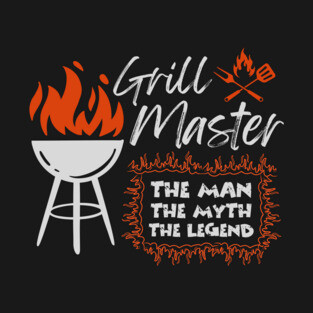 Dad Grill Master Father's Day 4th Of July T-Shirt