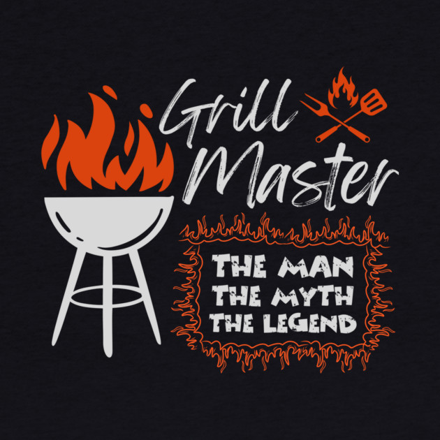 Dad Grill Master Father's Day 4th Of July by The WYLD Tribe