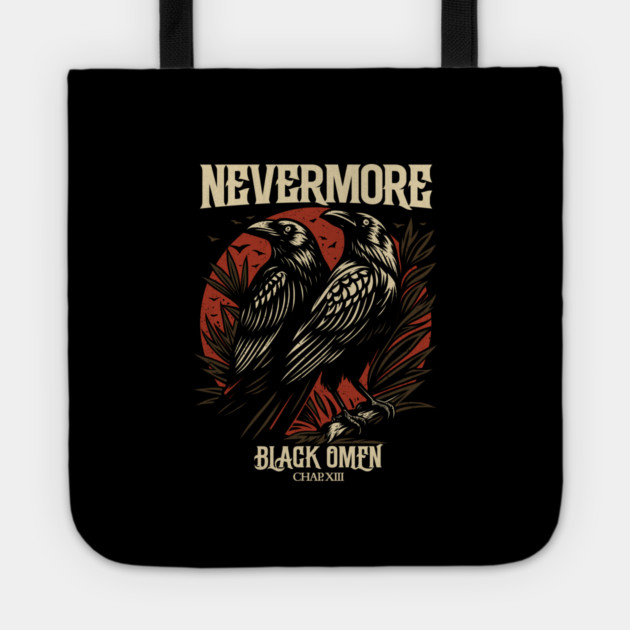 NEVERMORE Tote by artslaves