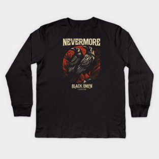 NEVERMORE Kids Long Sleeve T-Shirt