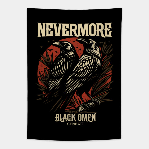 NEVERMORE Tapestry by artslaves