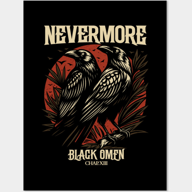 NEVERMORE Wall Art by artslaves