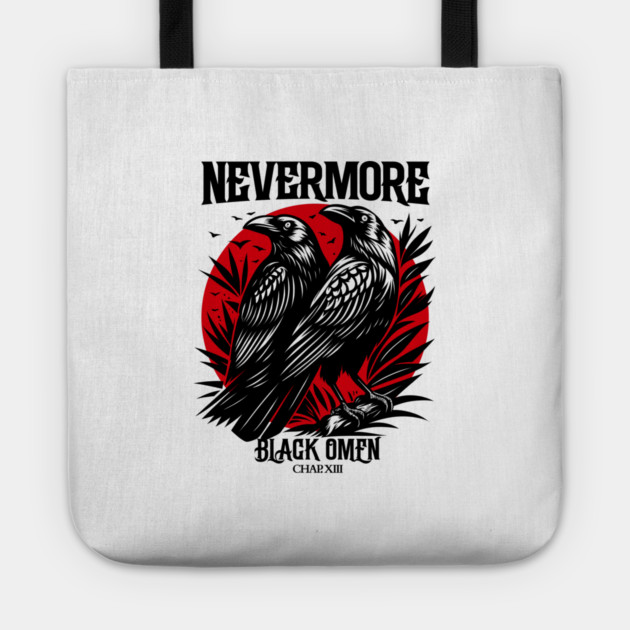 NEVERMORE Tote by artslaves