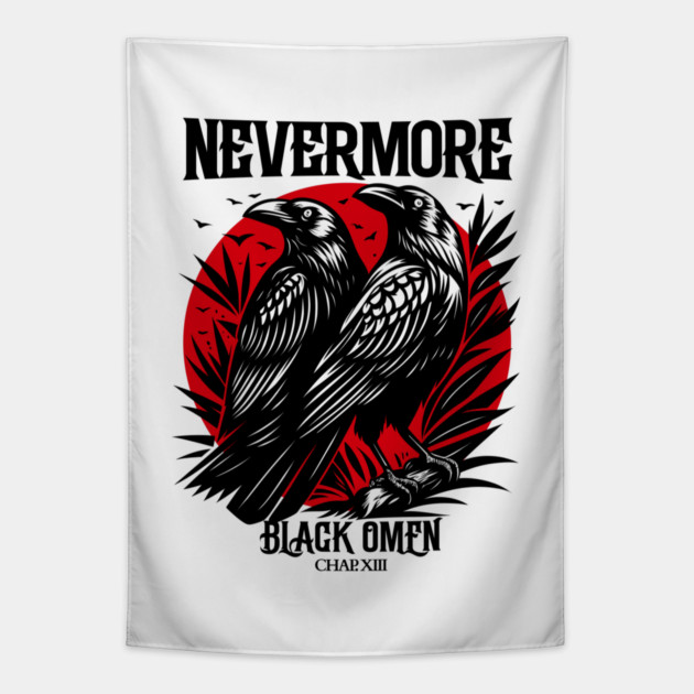 NEVERMORE Tapestry by artslaves
