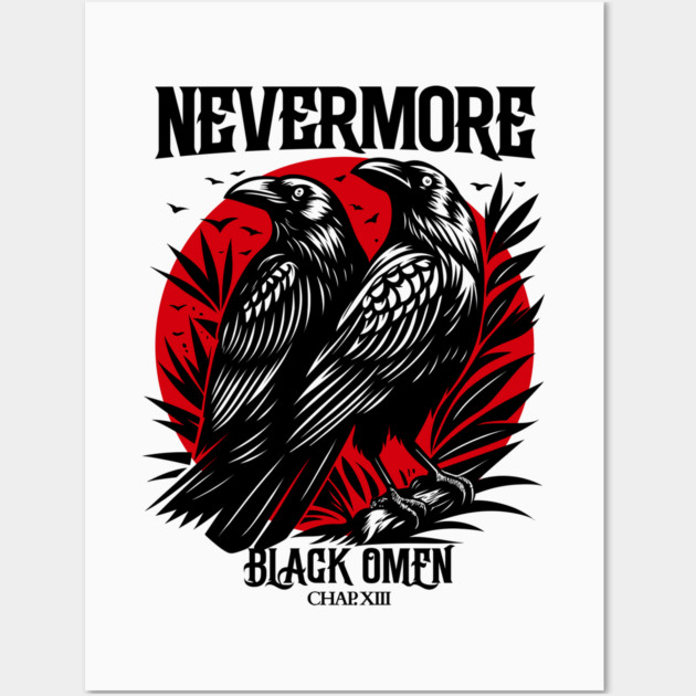 NEVERMORE Wall Art by artslaves