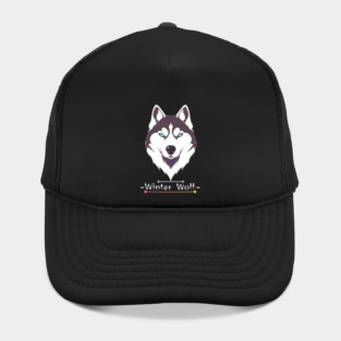 siberian husky gift: Winter Wolf, Father's day gifts, Wild Spirit, Snow Adventurer, Siberian Husky Art, Siberian Husky gift, Hat