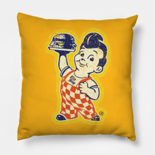 Vintage Big Boy Pillow