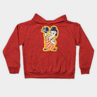 Vintage Big Boy Kids Hoodie