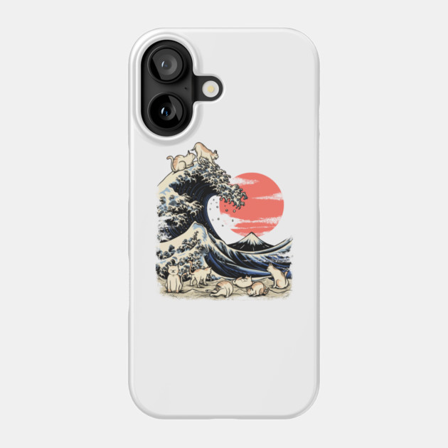 Catnagawa Wave Phone Case by GoshWow®